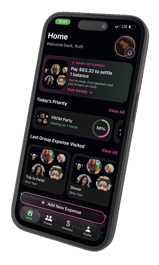 CleerSplit app